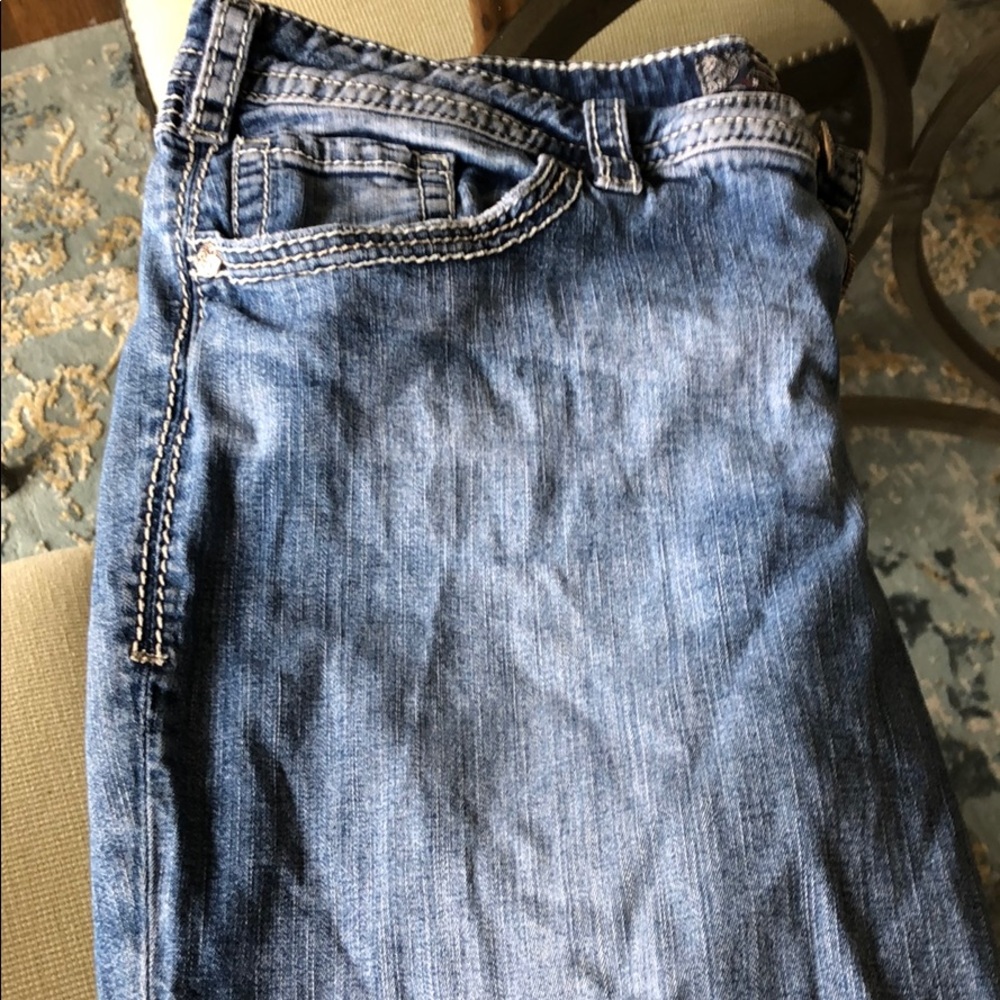 Denim Capri jeans